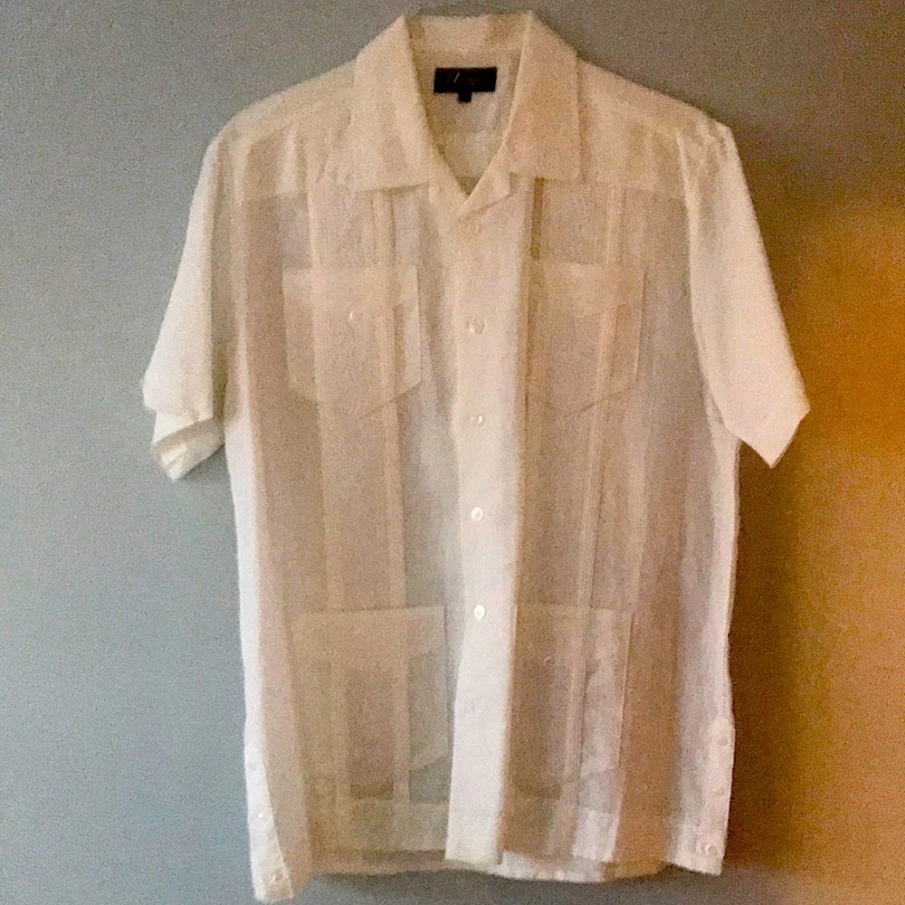 A niece and stylish Guayabera, these shirts never go out of style.